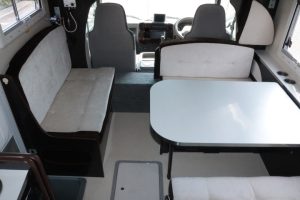 Автодом кабина-кон Kamroad Vantec L 520 бытовой кондиционер FF отопление, фото 3