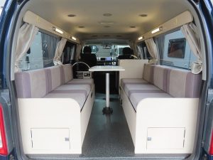 Автодом ван-кон Hiace Nuts RV Toraiaru C холодильник Terebi, фото 6