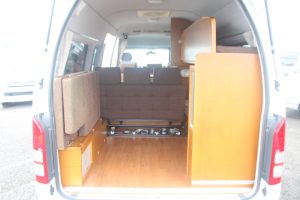 Автодом ван-кон Toyo Factory Land Type 2-ярусный кровать рестайлинг, фото 6