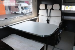 Автодом кабина-кон Kamroad Vantec L 520 бытовой кондиционер FF отопление, фото 6