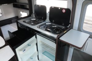 Автодом кабина-кон Kamroad Vantec L 520 бытовой кондиционер FF отопление, фото 7