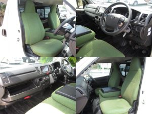 Автодом ван-кон Hiace Toyo Factory Green Body FF отопление, фото 14