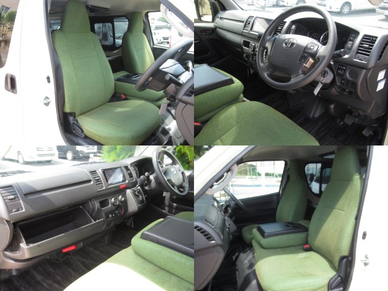 Автодом ван-кон Hiace Toyo Factory Green Body FF отопление, фото 14