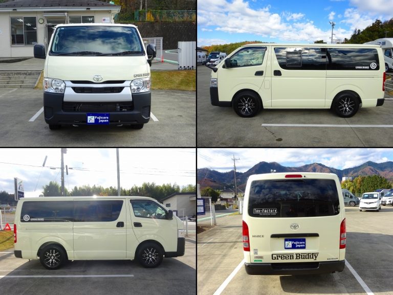 Автодом ван-кон Hiace Toyo Factory Green Body FF отопление, фото 17