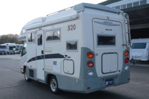 Автодом кабина-кон Kamroad Vantec L 520 бытовой кондиционер FF отопление, фото 33