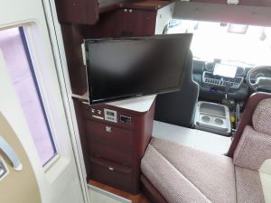 Автодом кабина-кон KamroadNuts Kurea 5.3X Eboriyushiyon бытовойкондиционер, фото 9