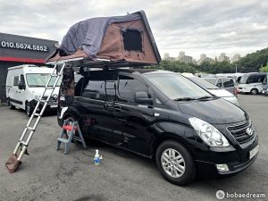Автодом ван-кон Grand Starex 16 07 82,437 km дизель, фото 29