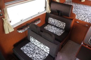 Автодом кабина-кон Kamroad Nuts RV Kurea 5.0XX FF Hita холодильник, фото 5