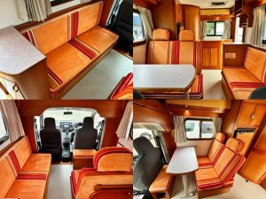 Автодом кабина-кон NV200 Baneto AtoZ Arufua Maruchirumu холодильник, фото 6