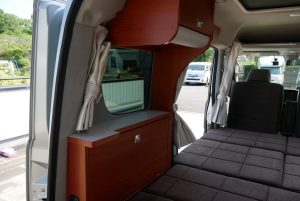 Автодом лёгкий кемпер NV100 Kuripa Nuts RV Supina 4WD, фото 8