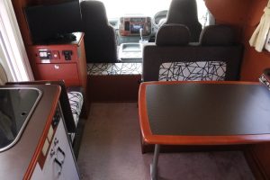 Автодом кабина-кон Kamroad Nuts RV Kurea 5.0XX FF Hita холодильник, фото 8