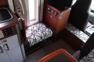 Автодом кабина-кон Kamroad Nuts RV Kurea 5.0XX FF Hita холодильник, фото 9