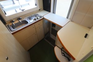 Автодом кабина-кон Kamroad Vantec Korudoribusu 4WD, фото 11