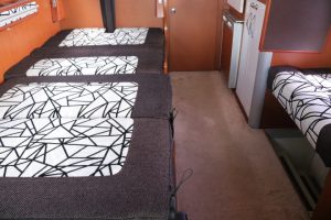 Автодом кабина-кон Kamroad Nuts RV Kurea 5.0XX FF Hita холодильник, фото 16