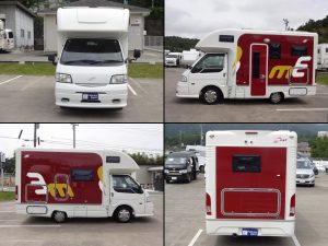 Автодом кабина-кон Baneto Nuts RV Mashiyu Taipu X FF Sora, фото 16