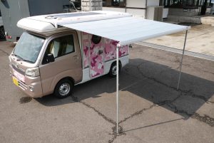 Автодом лёгкий кемпер Hijet Towa Indei 108 FF Hita Sora, фото 16