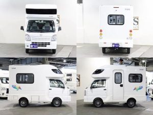 Автодом лёгкий кемпер Sukuramu AZ-MAX Rakun 4WD инвертор, фото 17