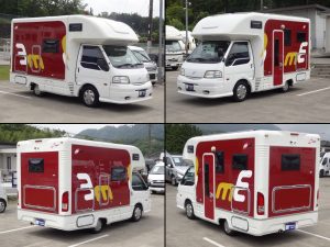 Автодом кабина-кон Baneto Nuts RV Mashiyu Taipu X FF Sora, фото 17