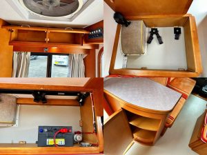 Автодом кабина-кон NV200 Baneto AtoZ Arufua Maruchirumu холодильник, фото 17