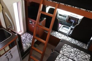 Автодом кабина-кон Kamroad Nuts RV Kurea 5.0XX FF Hita холодильник, фото 18