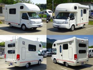 Автодом кабина-кон Bongo AtoZ Amiteifuiore 4WD FF отопление, фото 18