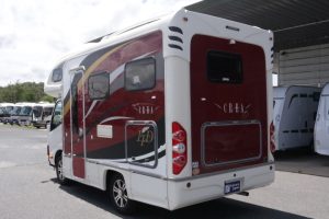 Автодом кабина-кон Kamroad Nuts RV Kurea 5.0XX FF Hita холодильник, фото 32