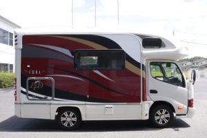 Автодом кабина-кон Kamroad Nuts RV Kurea 5.0XX FF Hita холодильник, фото 35
