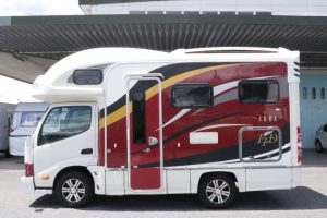 Автодом кабина-кон Kamroad Nuts RV Kurea 5.0XX FF Hita холодильник, фото 36