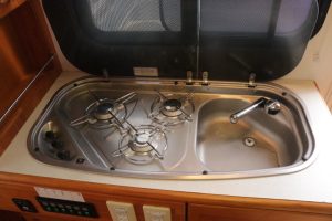 Автодом кабина-кон Gurando Hiace Nuts RV Gurantsu холодильник, фото 9