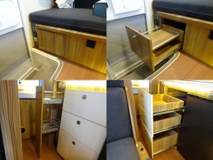 Автодом кабина-кон Kamroad Vantec Jiru 520 Richiumu 660Ah, фото 10