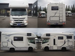 Автодом кабина-кон KamroadNuts RV Cresson Boyage X Eboraito, фото 20